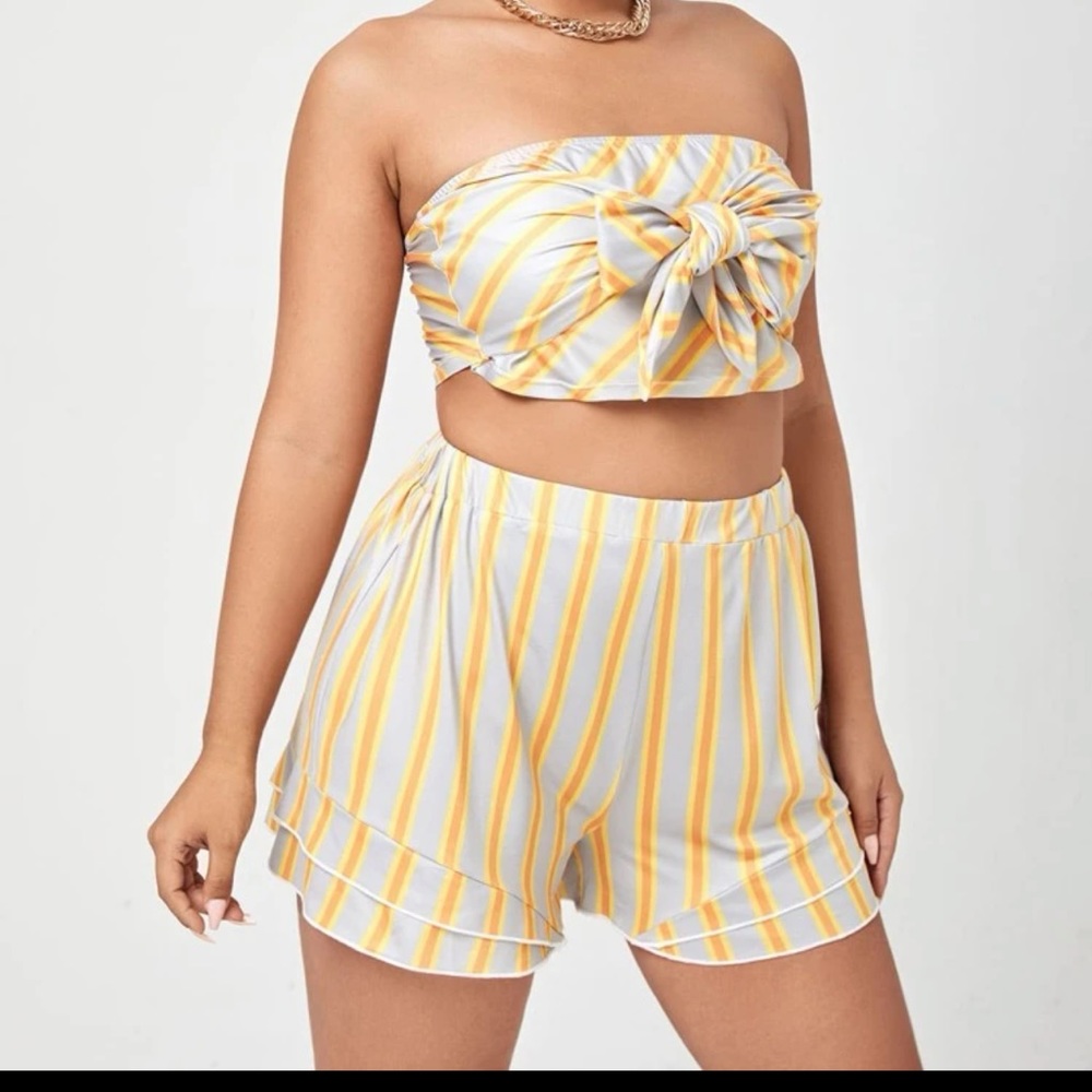 Plus size -Two piece  set.
